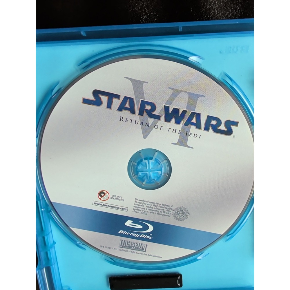 Star Wars: The Original Trilogy Episodes IV-VI (Blu-ray Disc, 2011, 3-Disc Set) - Picture 5 of 5